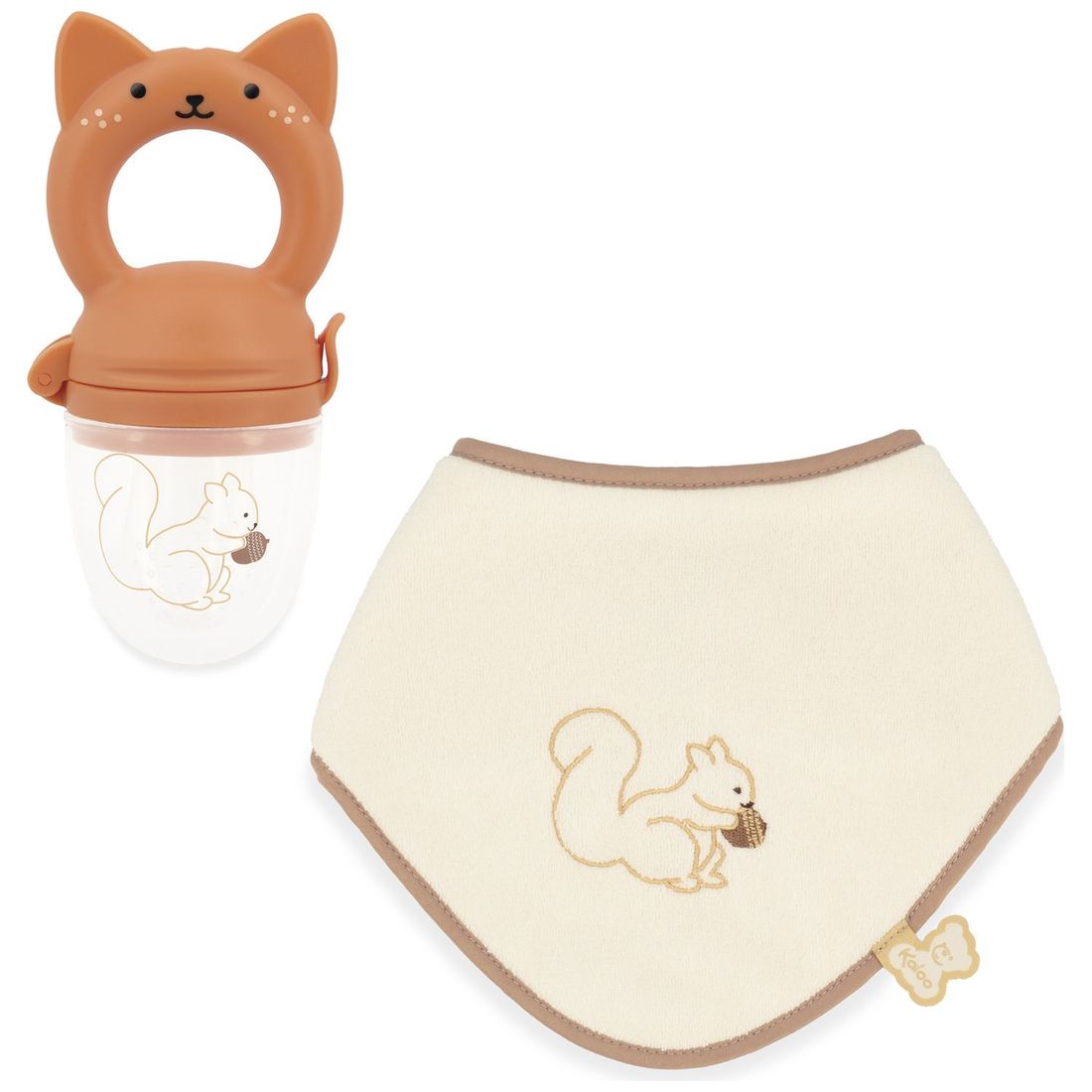 Coffret bavoir et grignoteuse (2 pièces) (Kaloo) - Couverture