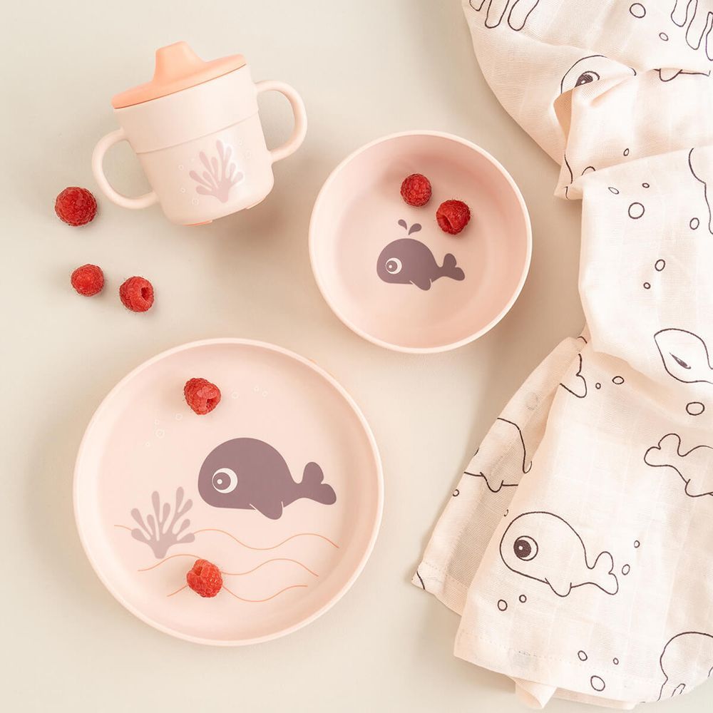 Coffret repas Foodie Wally Rose (3 pièces) (Done by deer) - Image 2