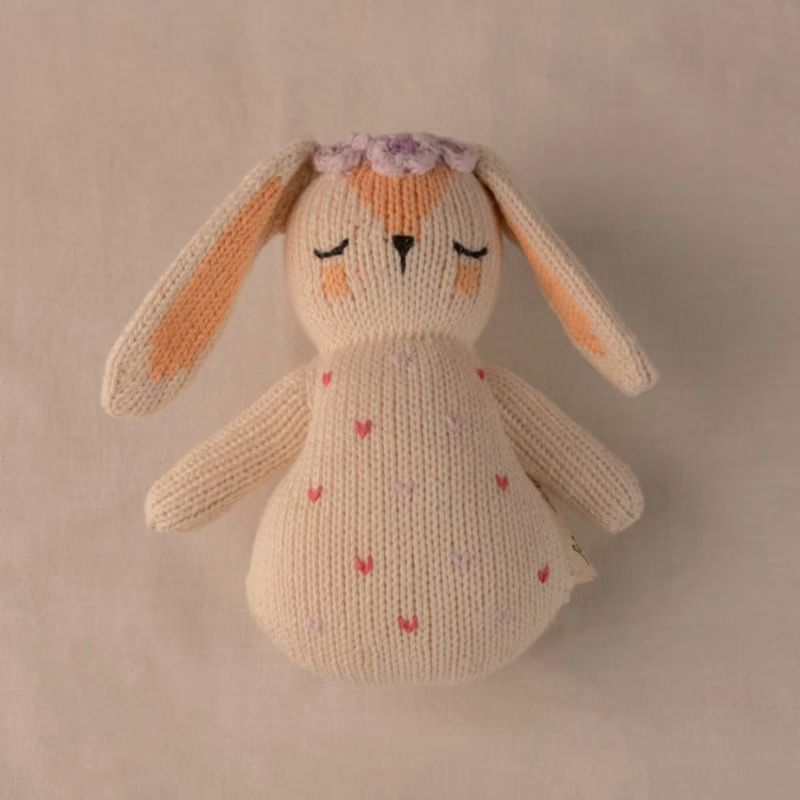 Hochet lapin tricoté (LERO LERO KID) - Couverture
