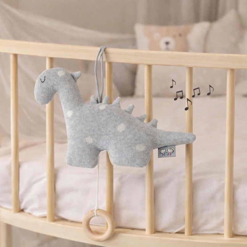 Peluche dinosaure musicale coton (Sevira Kids) - Image 1