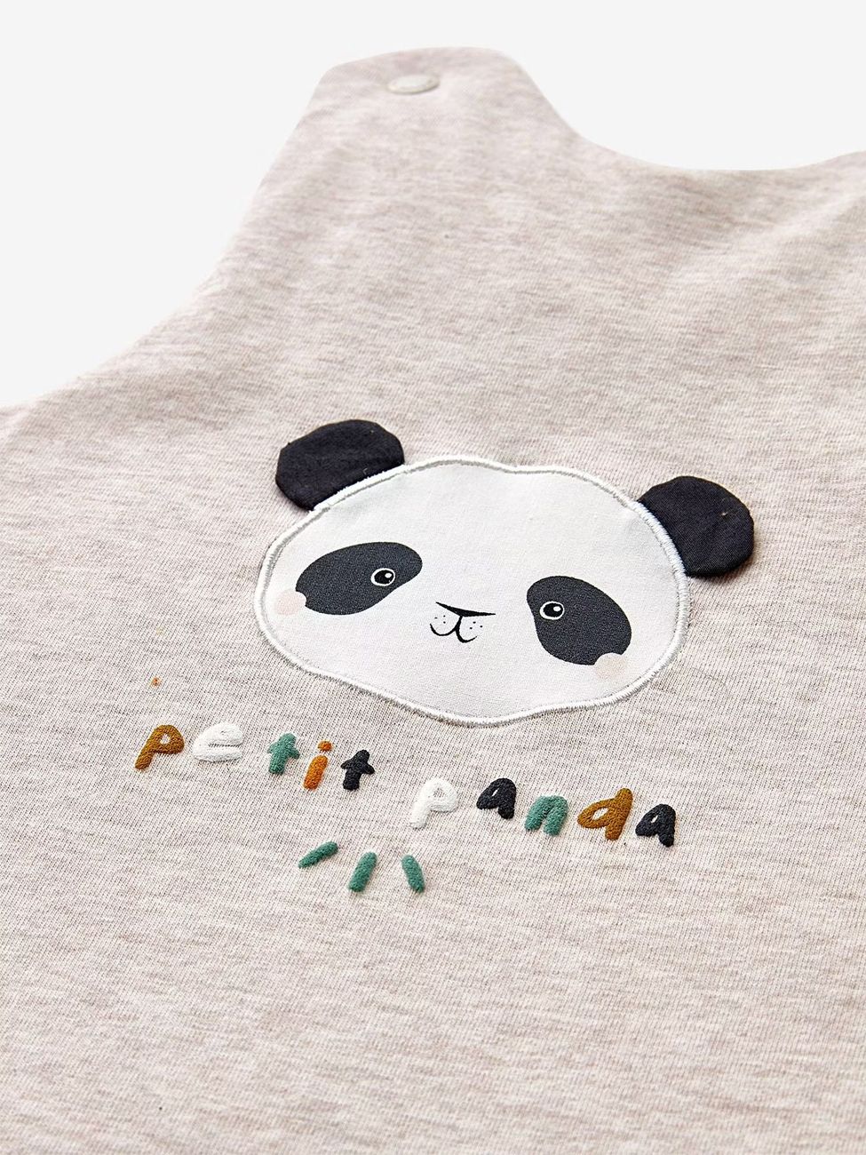 Gigoteuse Panda HANOÏ beige chiné (Vertbaudet) - Image 2
