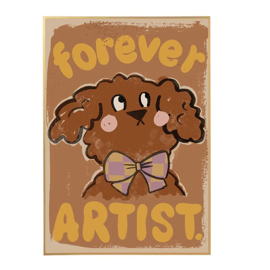 Studio Loco - Grande affiche Chien Forever artist (Studio Loco) - Image 1
