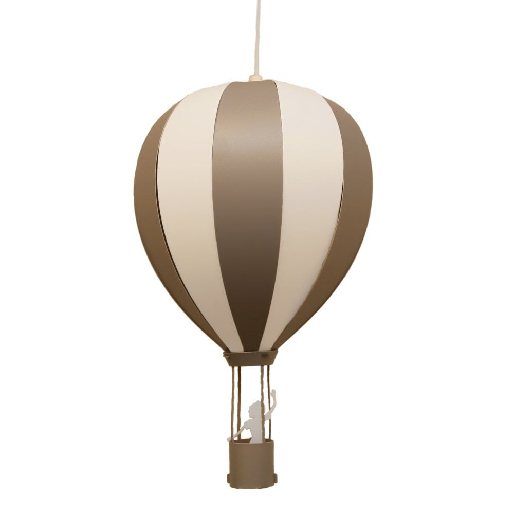 Suspension enfants Montgolfière Grise 46cm (R&M Coudert) - Image 1