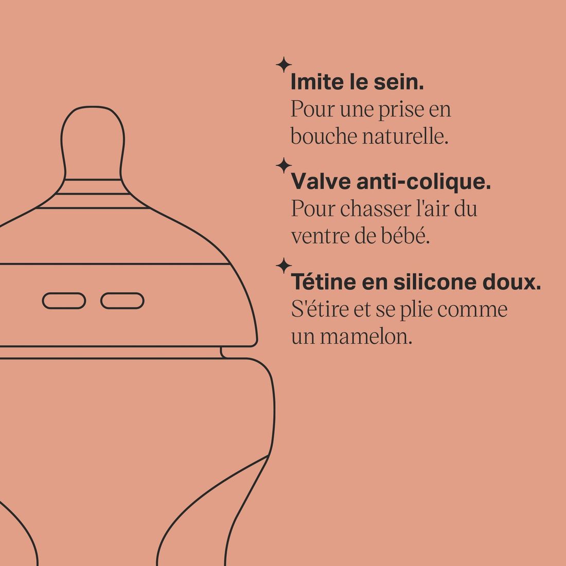 Biberon anti-colique Natural Start Lot de 2 (Tommee Tippee) - Image 6
