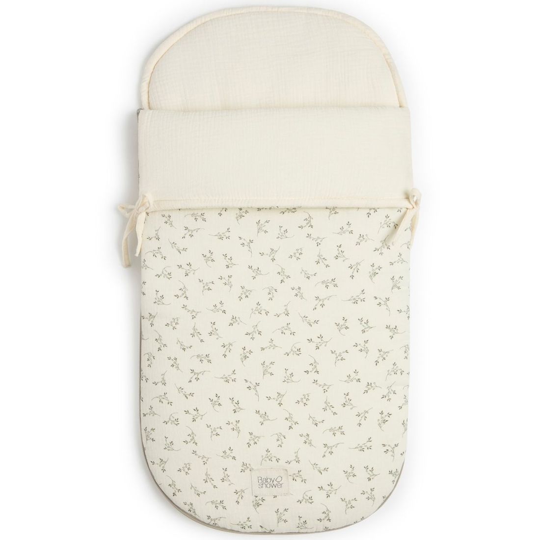 Nid d'ange passe sangle Comfort Nest Olive Bloom (Babyshower) - Image 1