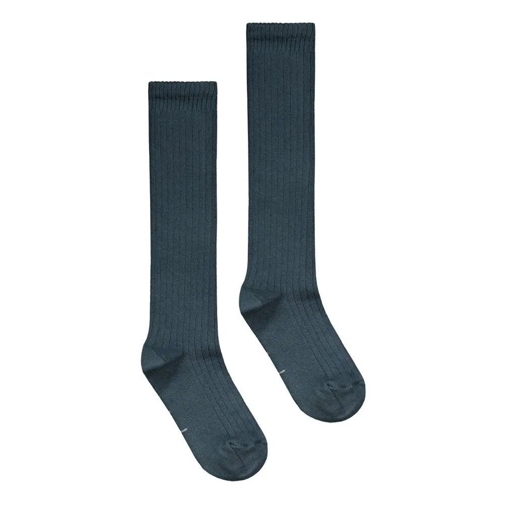 Gray Label - Chaussettes Long Ribbed Coton Bio (Gray Label) - Image 1