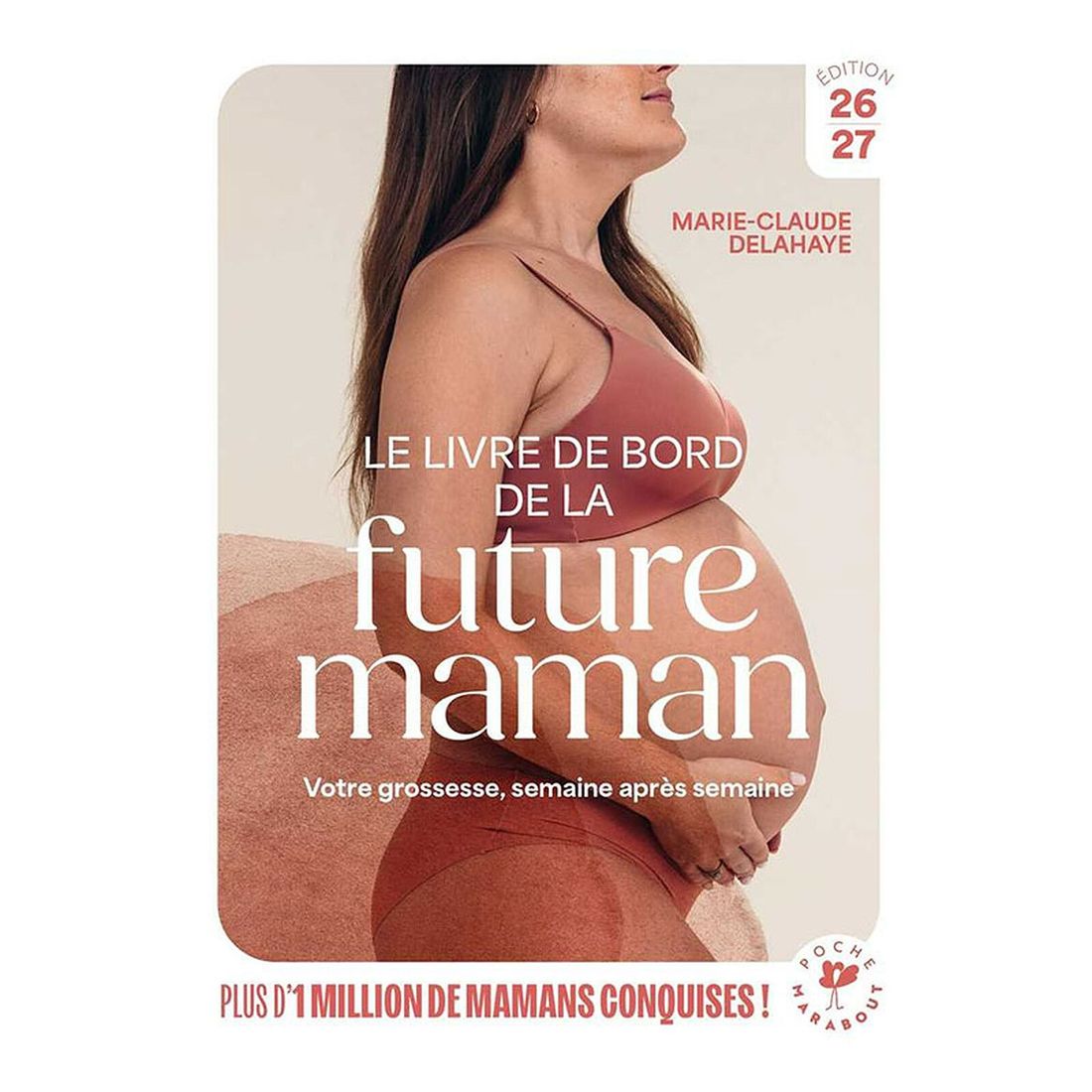 Le Livre de Bord de la Future Maman (Éditions Marabout) - Couverture