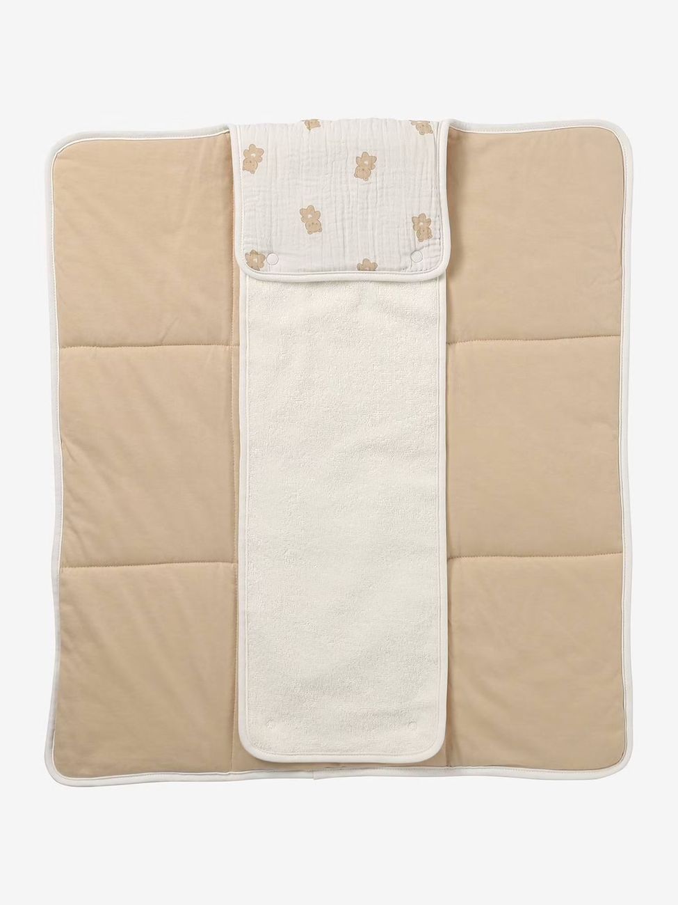 Tapis à langer de voyage teddy (Vertbaudet) - Image 1