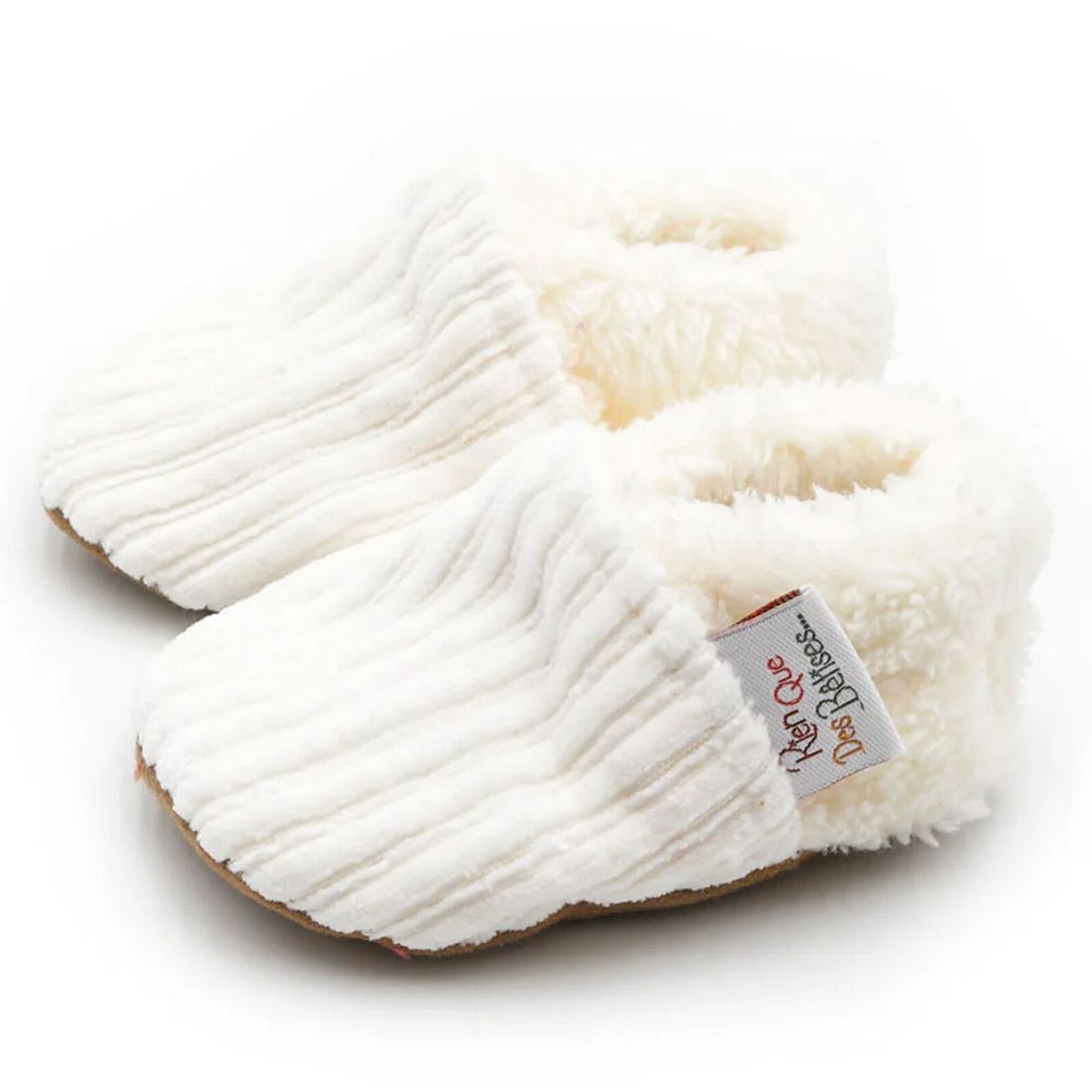 Chaussons Velours Ecru - 22/23 (Rien que des bêtises) - Couverture