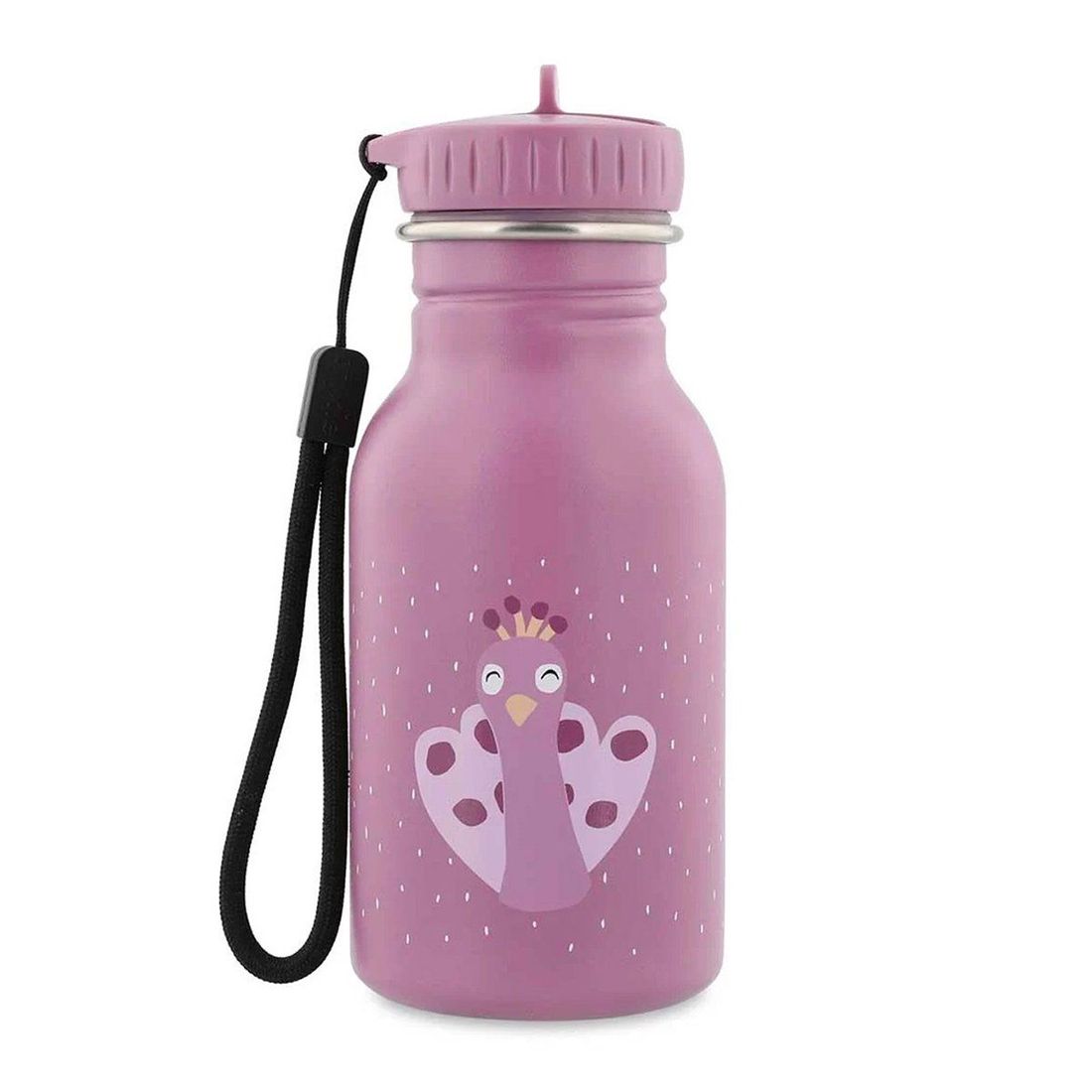 Gourde inox Trixie 350 ml - Animaux rigolos - Gourde pour enfant - Légère et durable, sans BPA - 350 ml - 350 ml (Trixie) - Image 7
