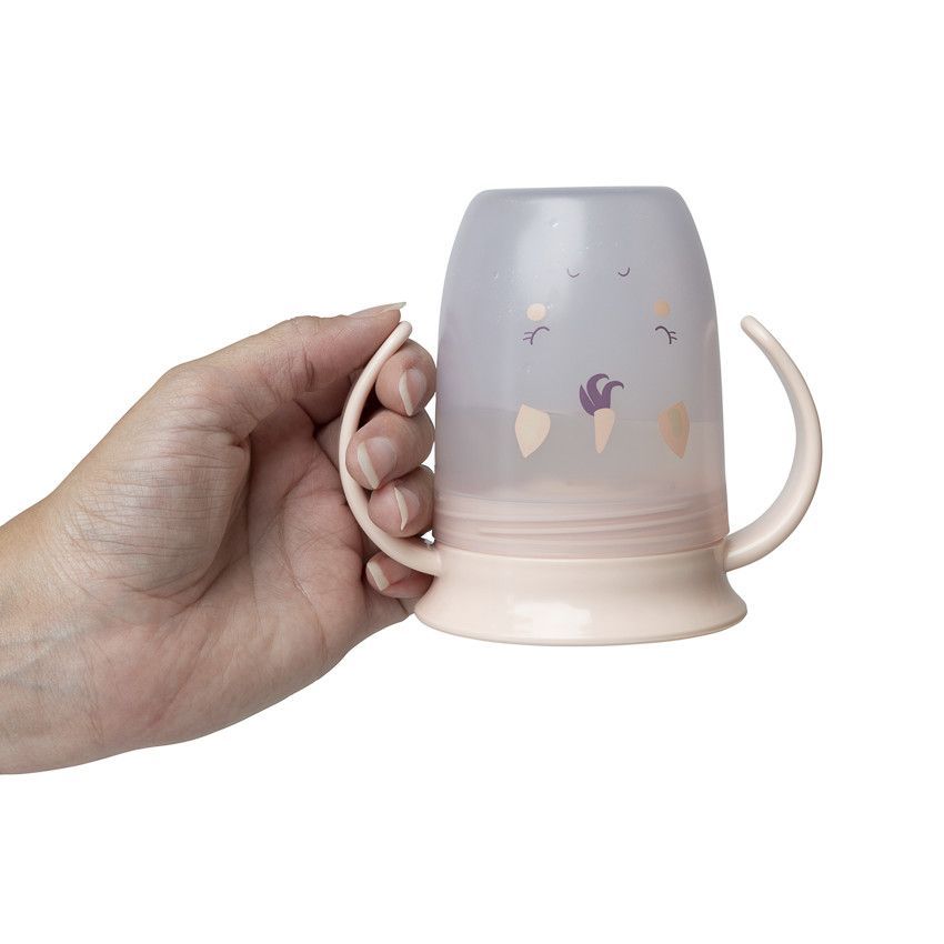 tasse d'apprentissage 360° antifuite Licorne beige - Beige (Prémaman) - Image 5