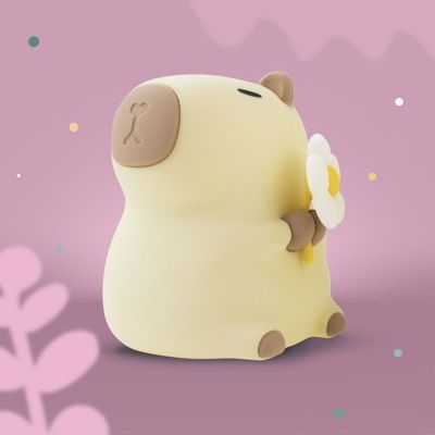 Veilleuse rechargeable Capybara Fleuriste (mary's) - Image 2