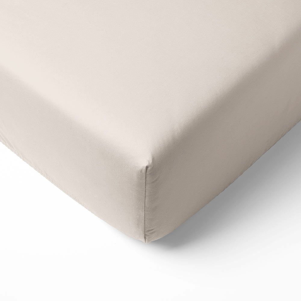 Petite Amélie | Drap-housse enfant | Jersey de coton bio | Gris Taupe | 70x140 cm | Extensible et sans substances nocives pour matelas 10-12 cm (Petite Amélie) - Couverture