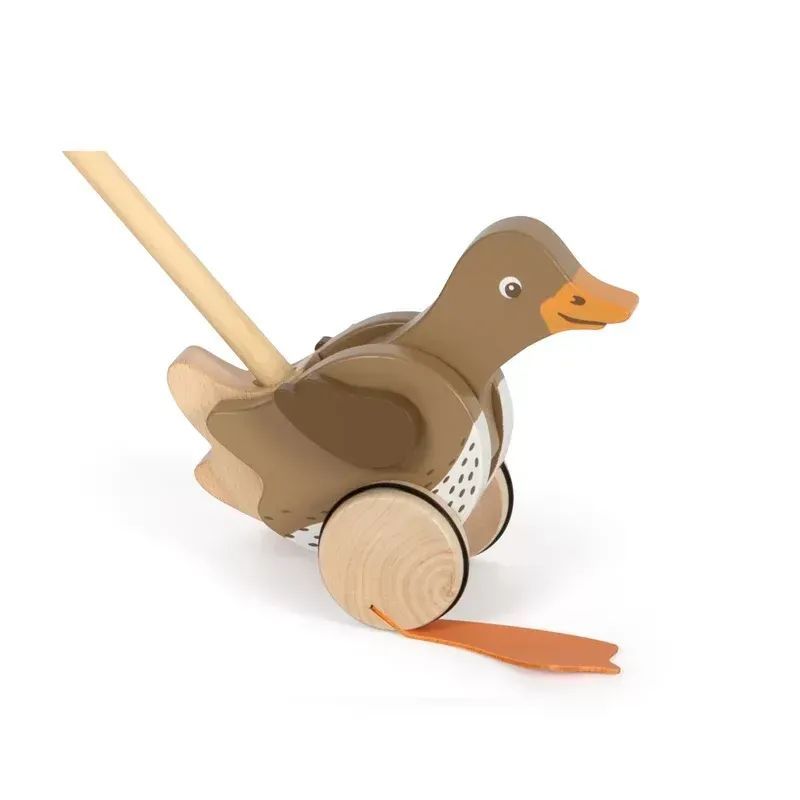 Small foot company - Canard à pousser avec tête mobile