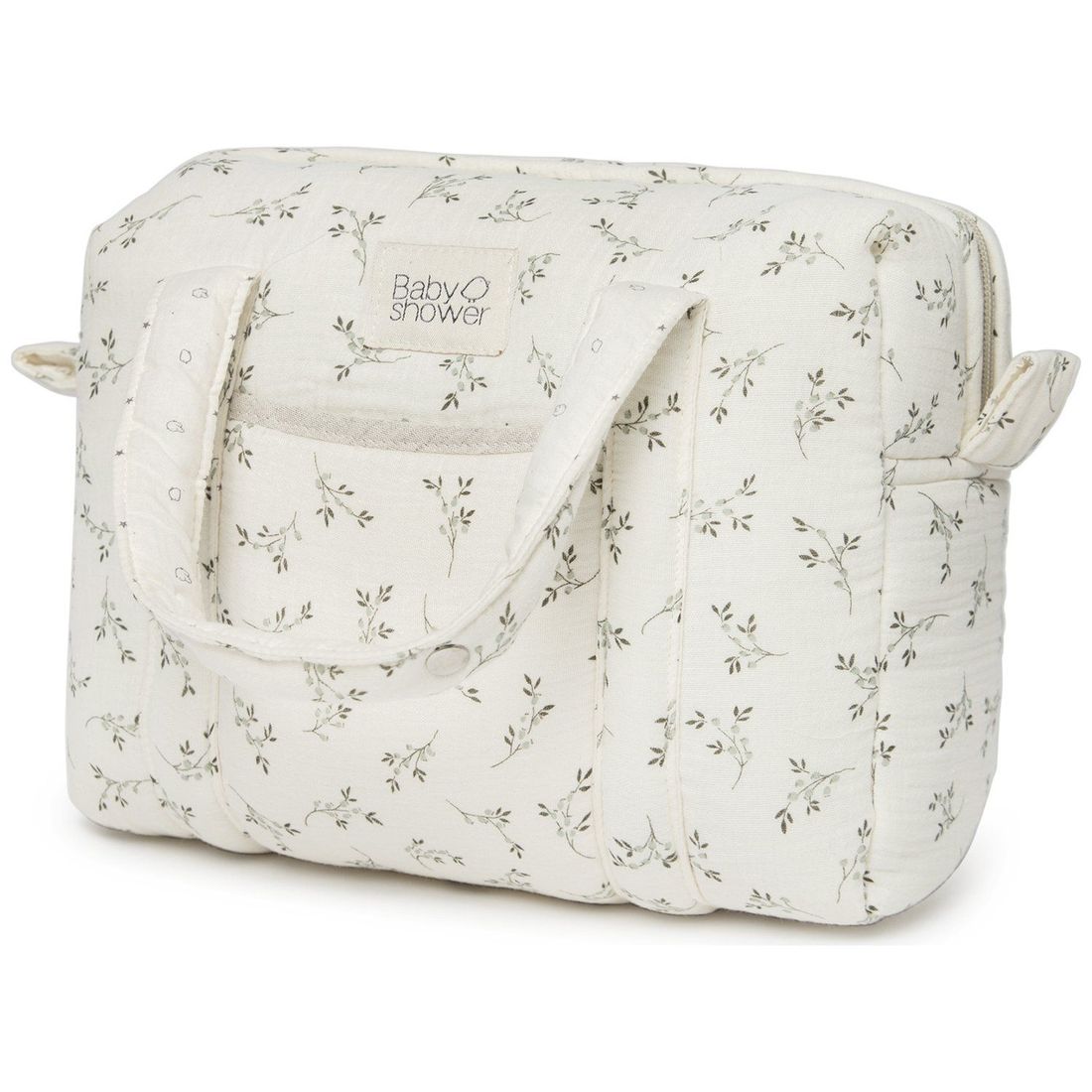 Sac à poussette Camila Olive Bloom (Babyshower) - Image 1