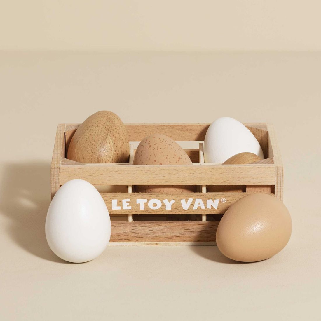 Cagette à œufs de la ferme en bois FSC (Le Toy Van) - Image 5