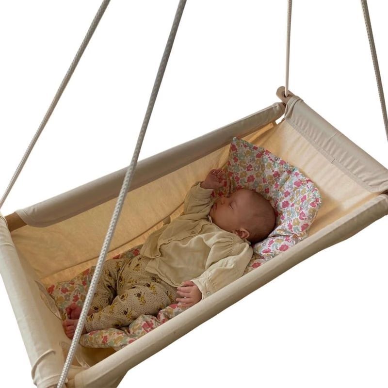 Zébul’hamac® bio écru emma 0-3 ans (Petite Planète) - Image 1
