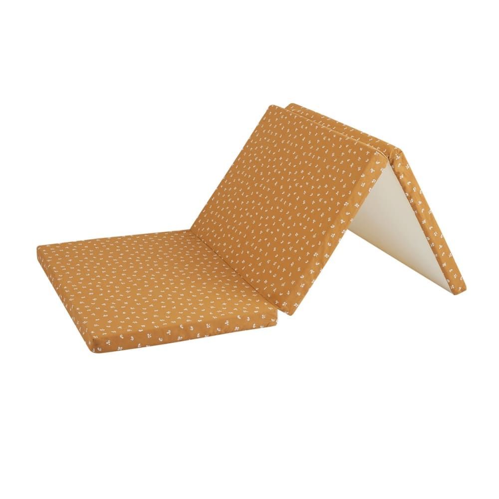 Matelas bébé pliant 3 parties - 60 cm x120 cm x 4 cm (Candide) - Image 1