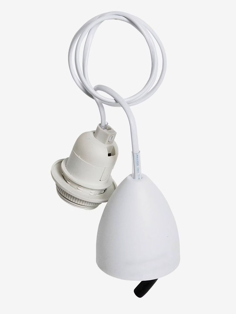 Câble et douille électrique pour luminaires blanc (Vertbaudet) - Couverture