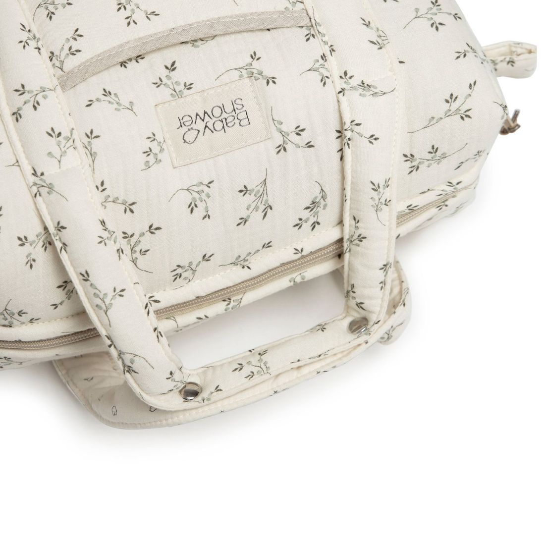 Sac à poussette Camila Olive Bloom (Babyshower) - Image 4