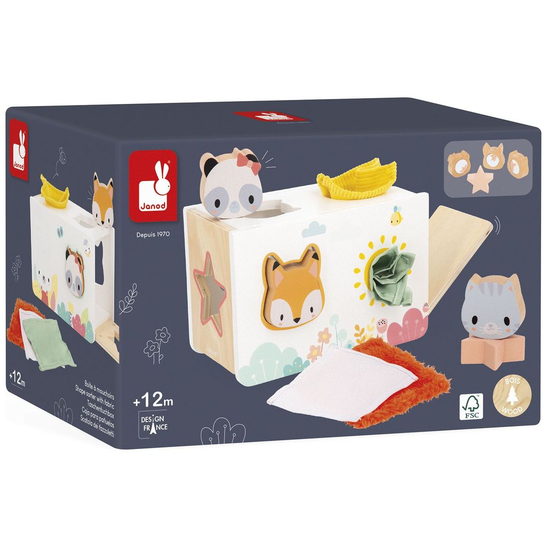 Jeu d'activités Boîte à mouchoirs Pure (Janod) - Image 7