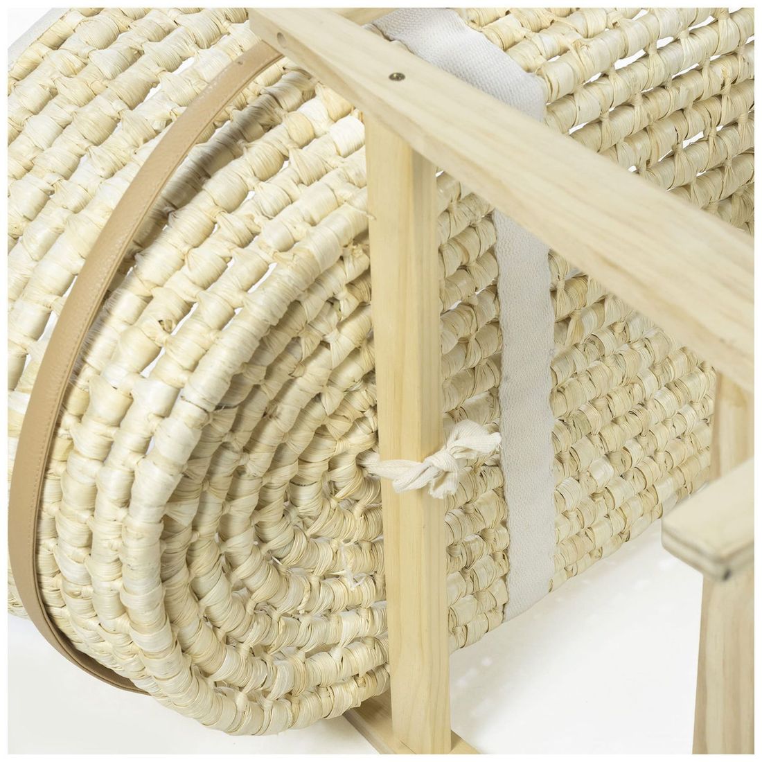 Couffin en osier et matelas (80 x 40 cm) (Pasito a pasito) - Image 7