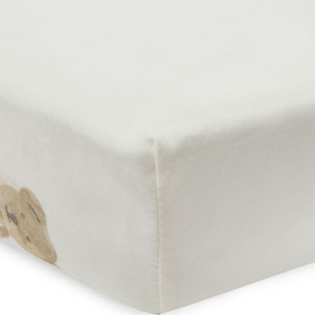 Drap housse en coton ours Teddy Bear (60 x 120 cm) (Jollein) - Image 4