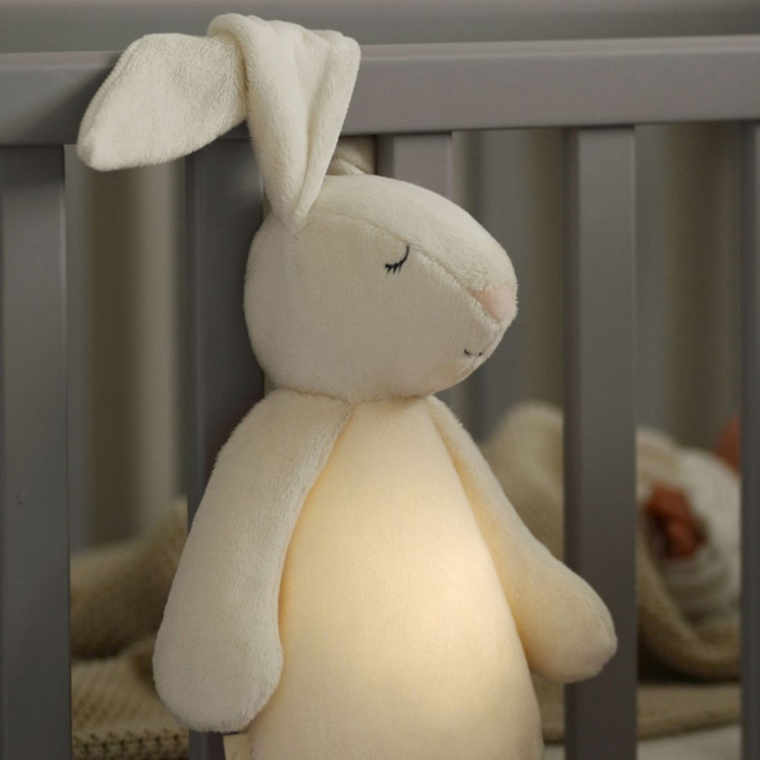 Peluche veilleuse lapin magique Cream 2.0 (Moonie) - Image 6