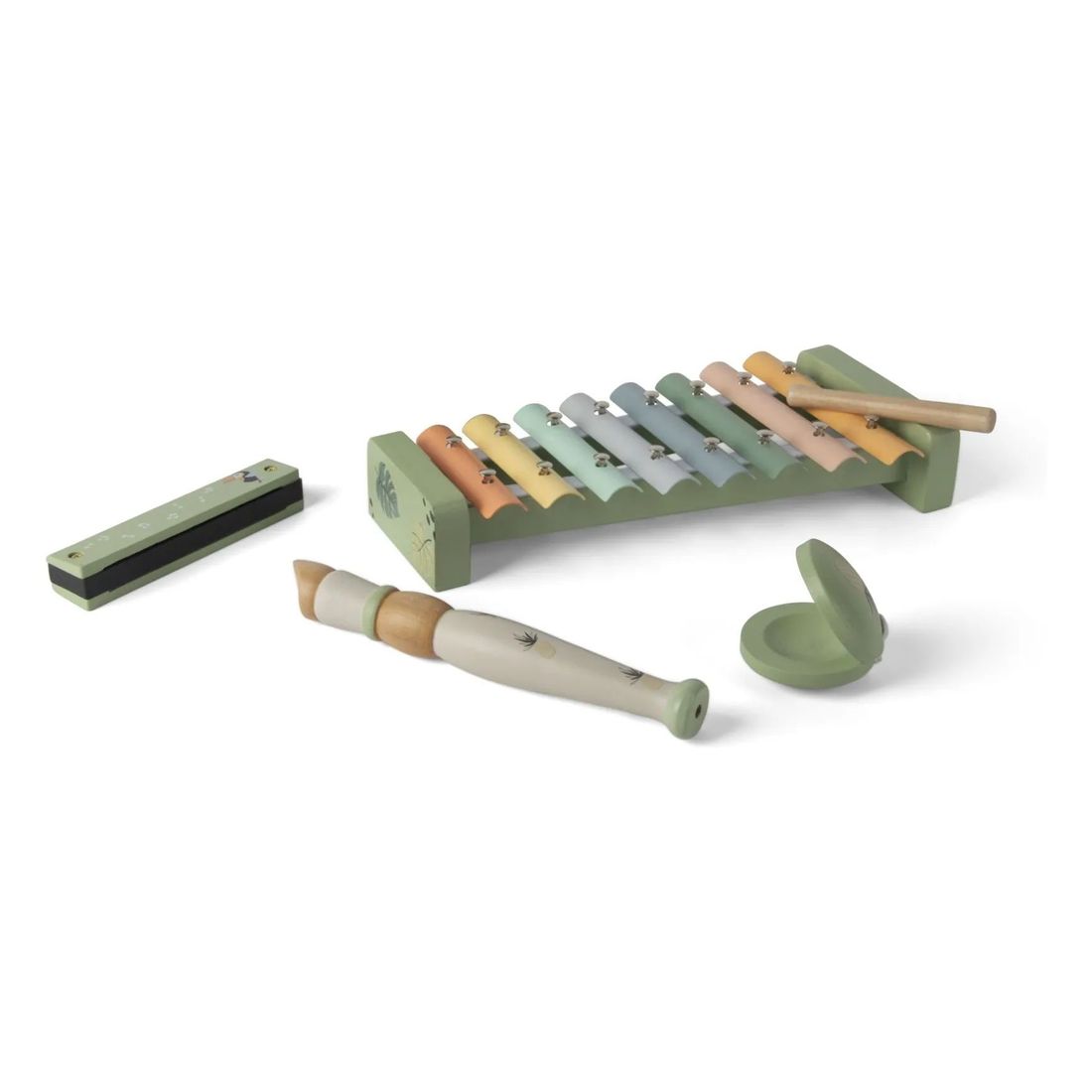 Dantoy - Instruments de musique en bois FSC - Set de 4 (dantoy) - Couverture