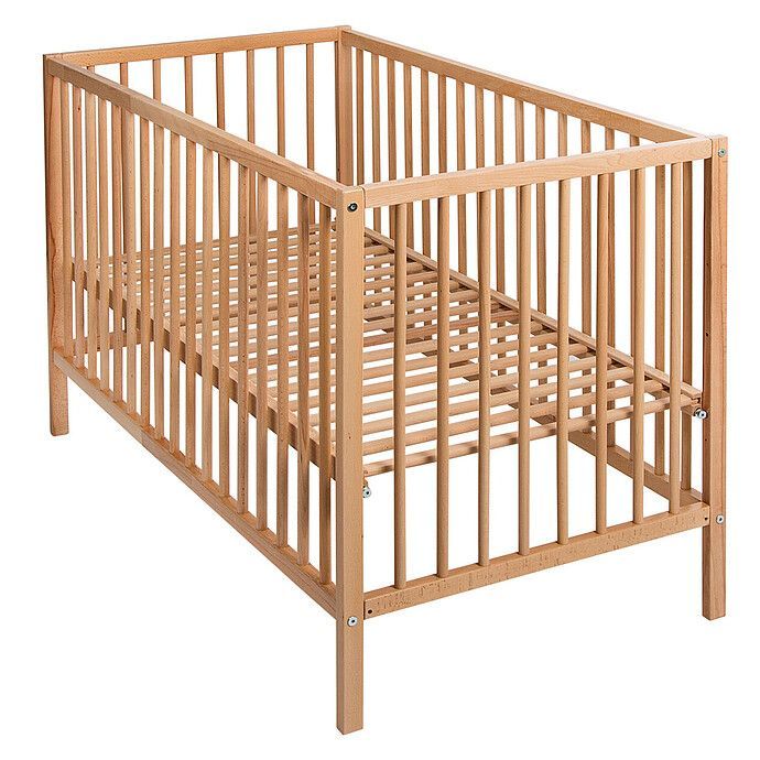 Lit Bébé Lina Naturel - 60 x120 cm (Quax) - Image 2