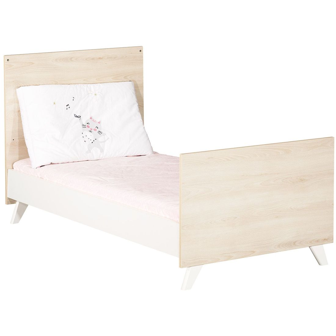 Pack duo Scandi naturel lit bébé évolutif et commode à langer (Baby Price) - Image 8