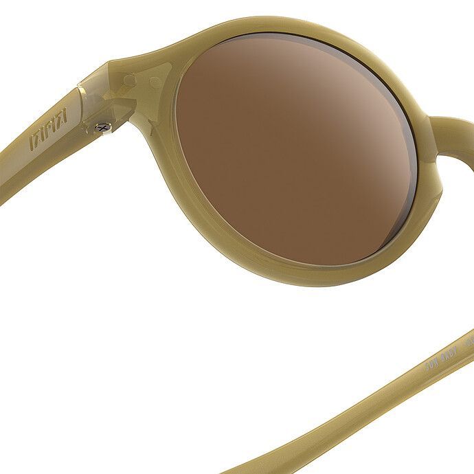 Lunettes de Soleil Baby #D 0/3 Ans - Glossy Kaki (IZIPIZI) - Image 4