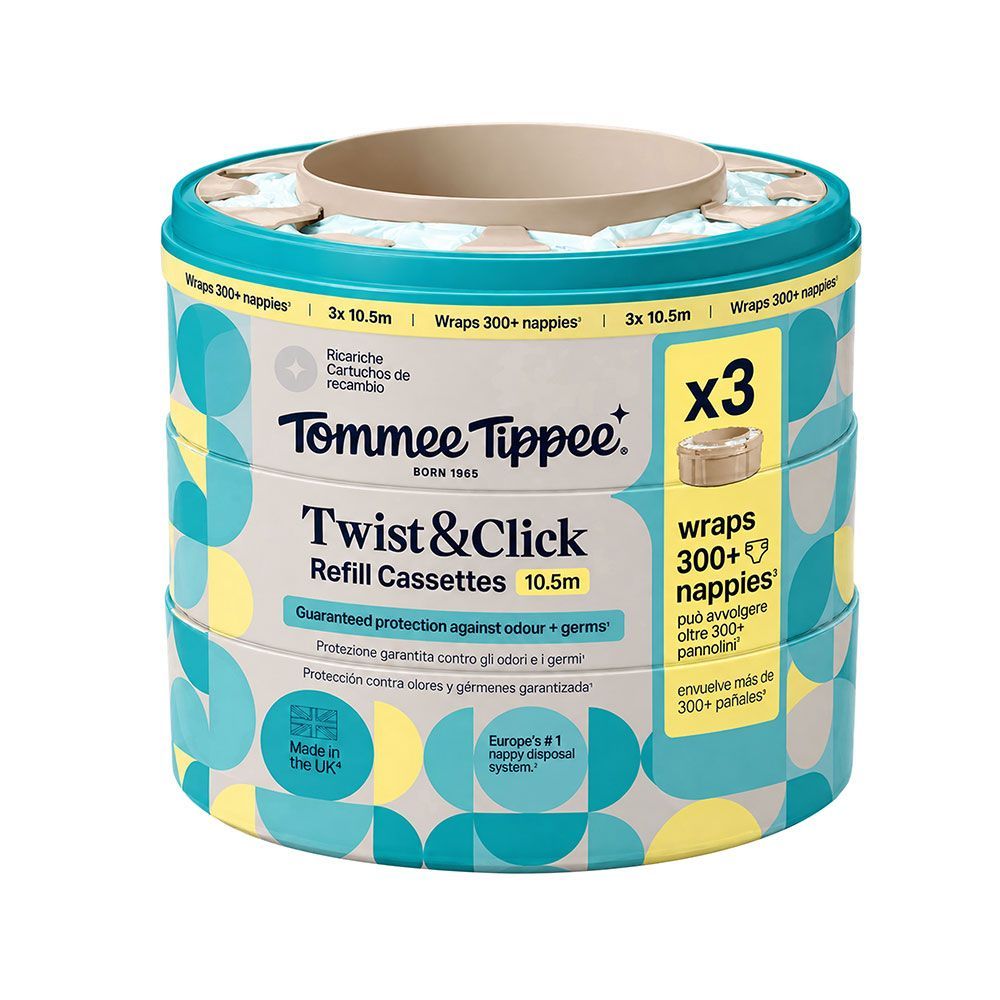 Recharges Twist & Click pour poubelles à couches (Tommee Tippee) - Image 2