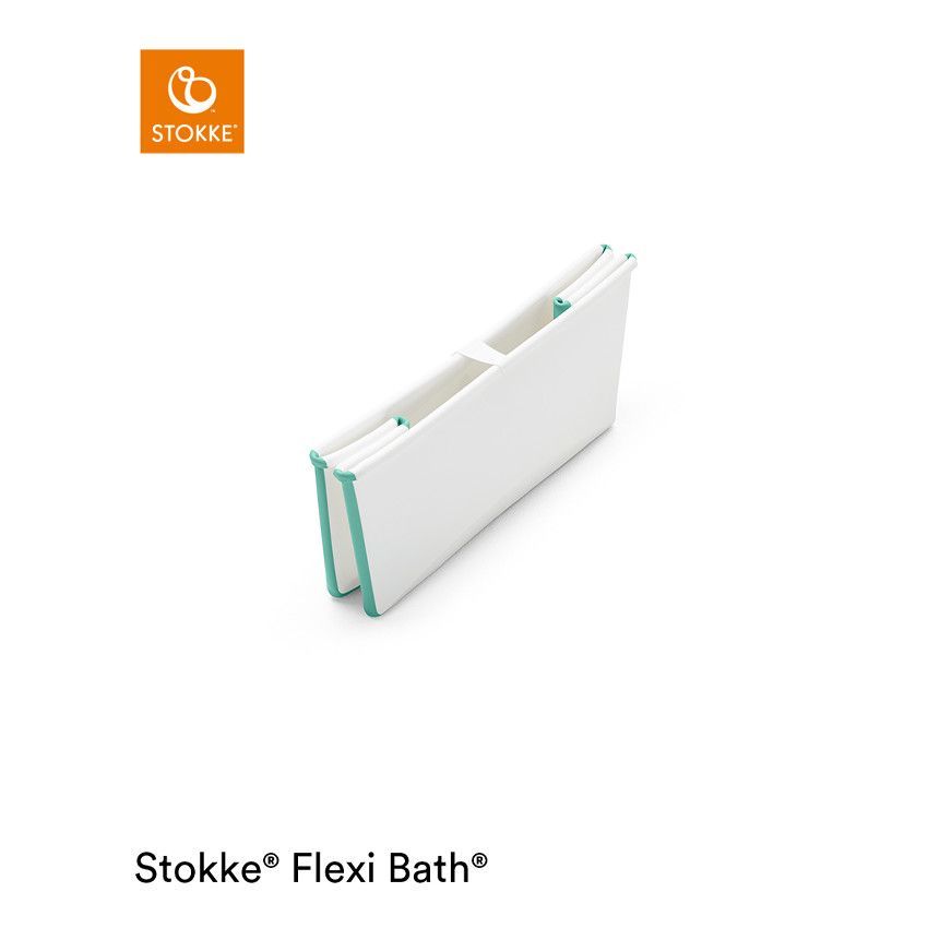 Baignoire Flexi Bath® - Aqua - Blanc/Vert (Stokke) - Image 2