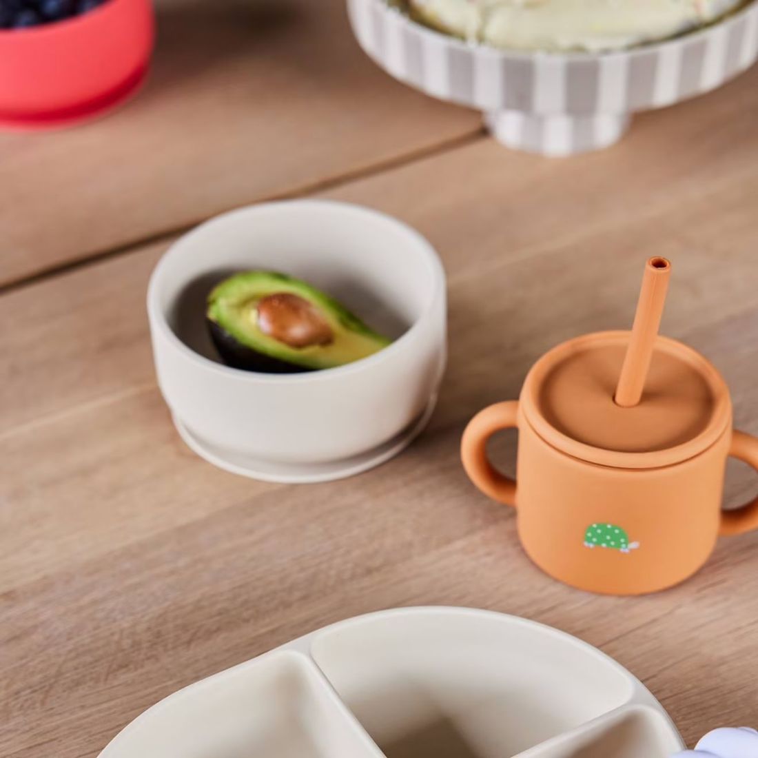 Assiette En Silicone Beige (Oyoy Mini) - Image 1