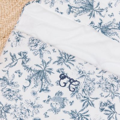 Nid d'ange passe sangle Toile de Jouy bleu (Tartine et Chocolat) - Image 2