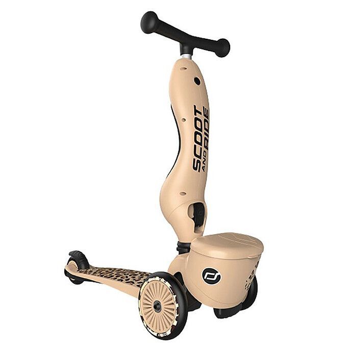 Porteur Trottinette Evolutif Highwaykick 1 Lifestyle - Leopard (Scoot And Ride) - Image 6