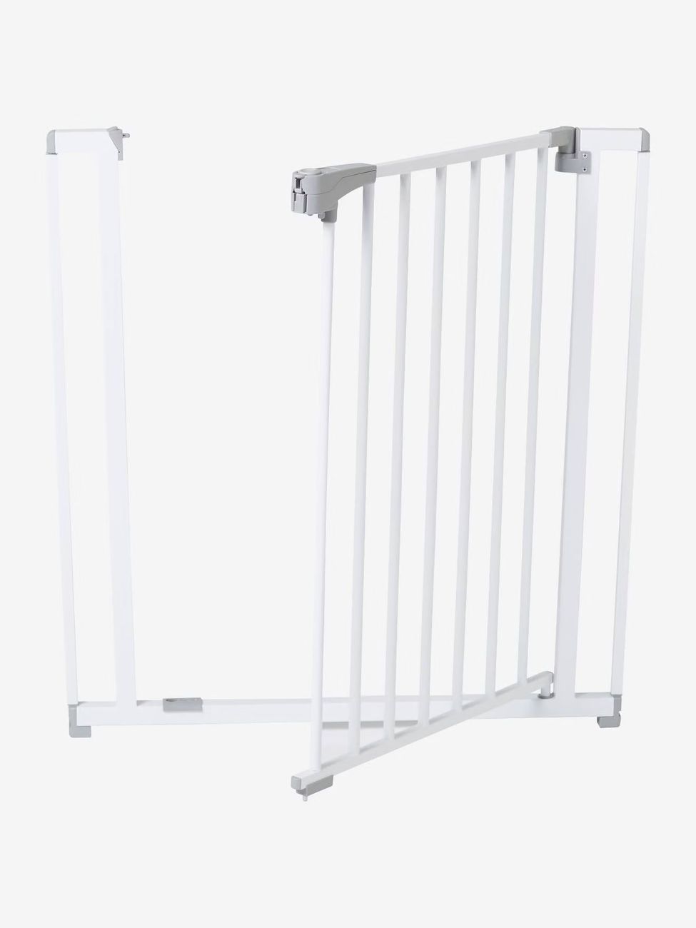 Barrière de sécurité en métal blanc (Vertbaudet) - Image 1