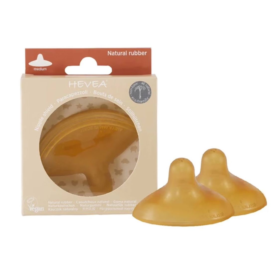 Bouts De Sein En Caoutchouc Naturel - Lot De 2 Multi-coloured (Hevea) - Image 2