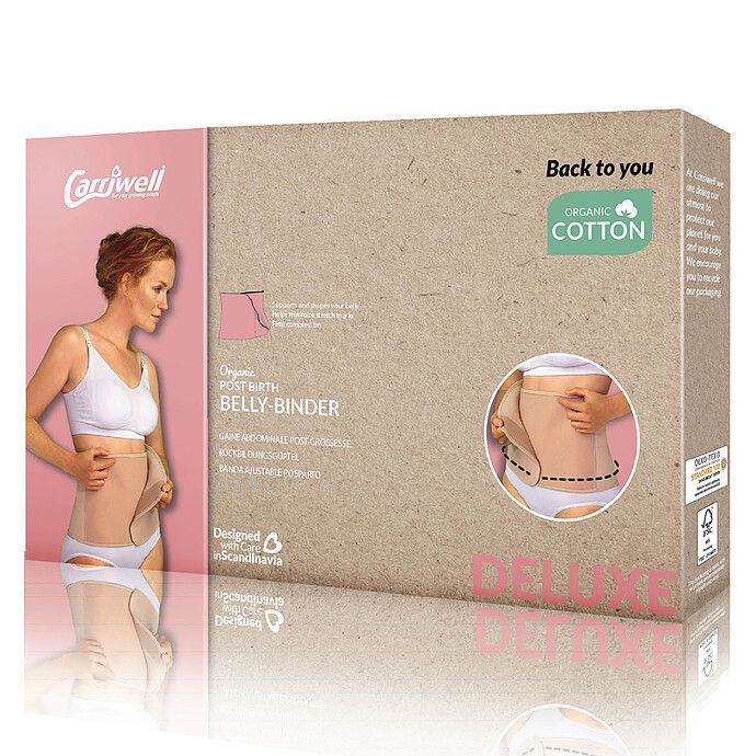 Gaine Abdominale Post-grossesse Noir - S/M (Carriwell) - Image 7