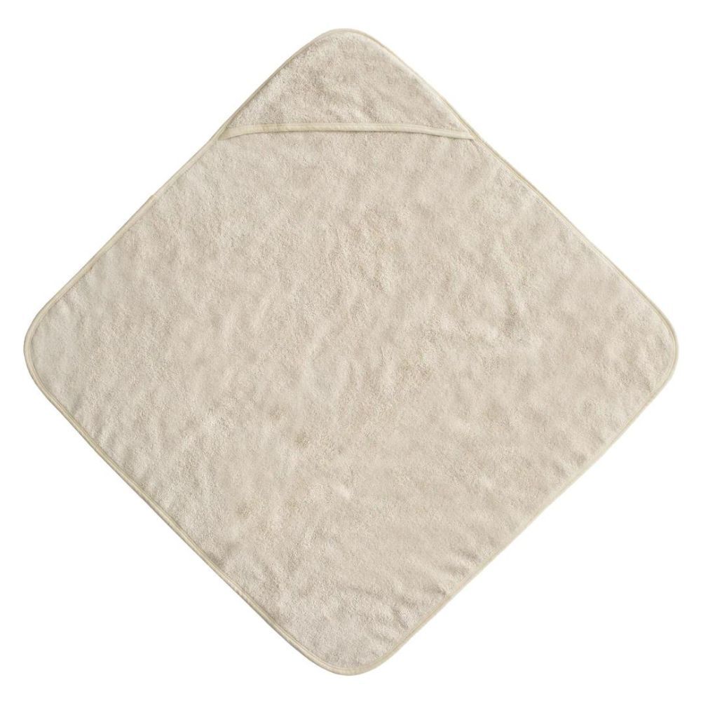Cape de bain en coton bio Fog (Mushie) - Image 6