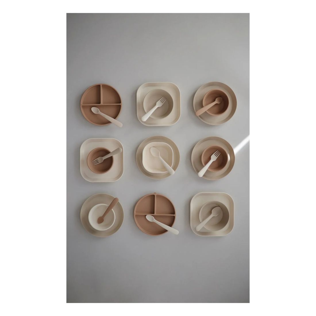 Mushie - Cuillères en silicone - Set de 2 (Mushie) - Image 1