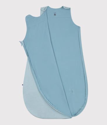 Gigoteuse bébé en coton à rayures TOG 0,5 (Petit Bateau) - Image 1