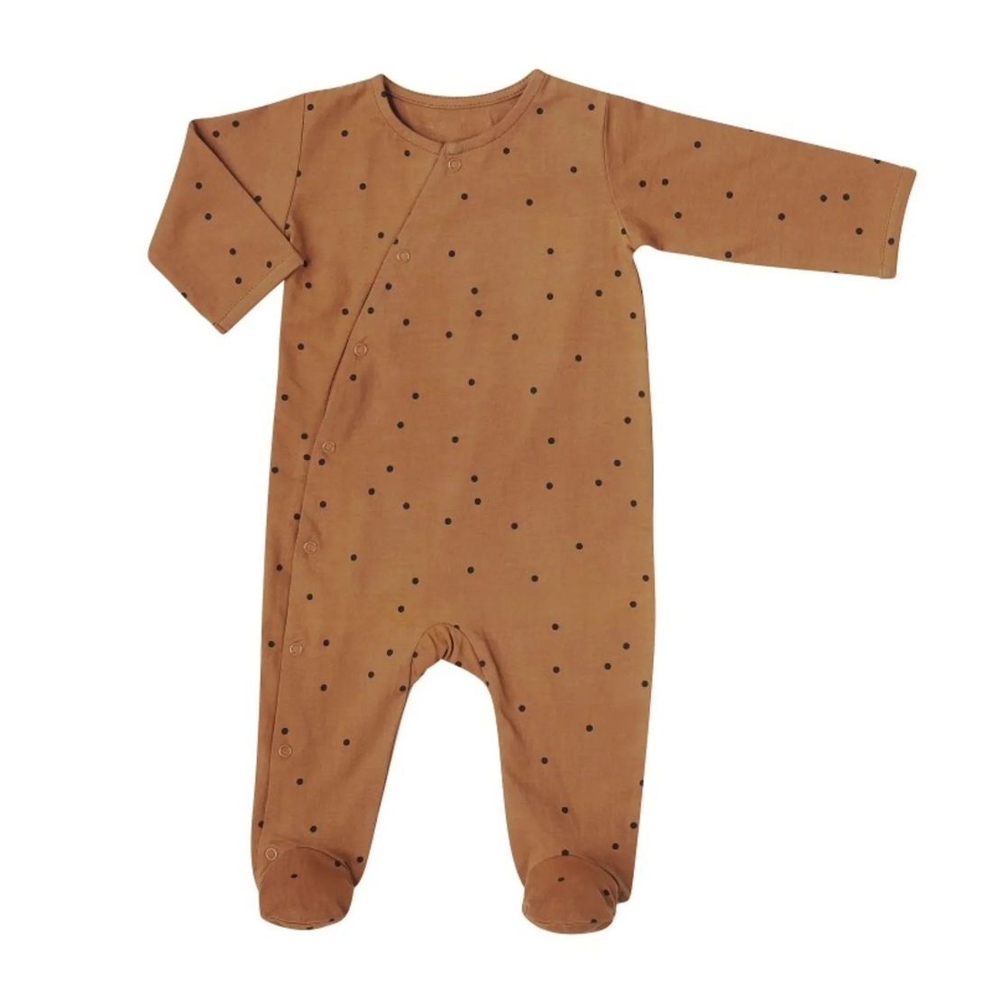 Pyjama bébé jersey - Dots nut (Bonjour Little) - Image 2