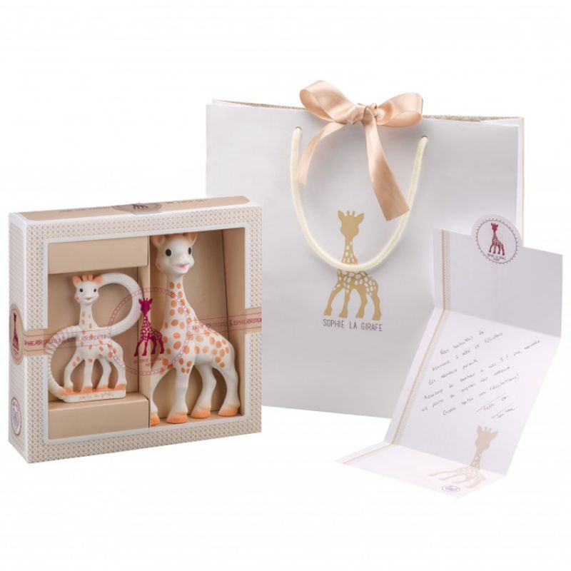 Coffret cadeau Sophiesticated hochet + jouet de dentition (Sophie la girafe) - Image 8