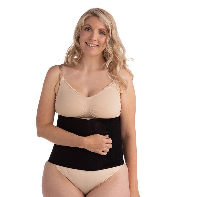 Gaine Abdominale Post-grossesse Noir - S/M (Carriwell) - Image 2