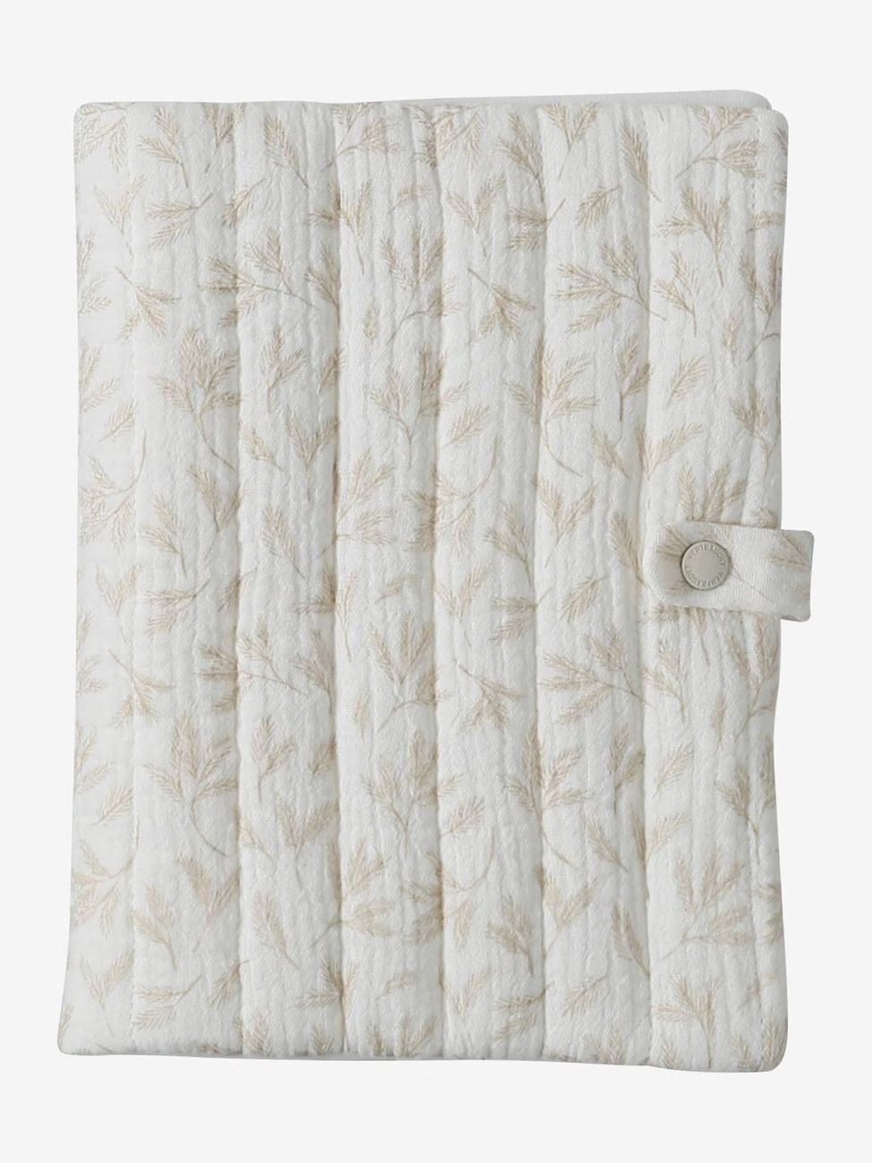 Protège carnet de santé en gaze de coton hygge (Vertbaudet) - Image 1