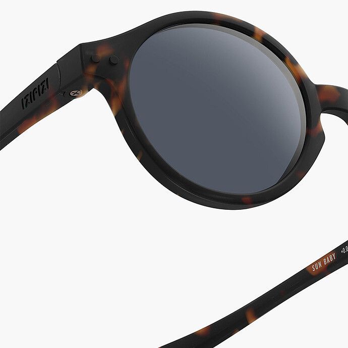 Lunettes de Soleil Baby #D 0/3 Ans - Tortoise (IZIPIZI) - Image 6