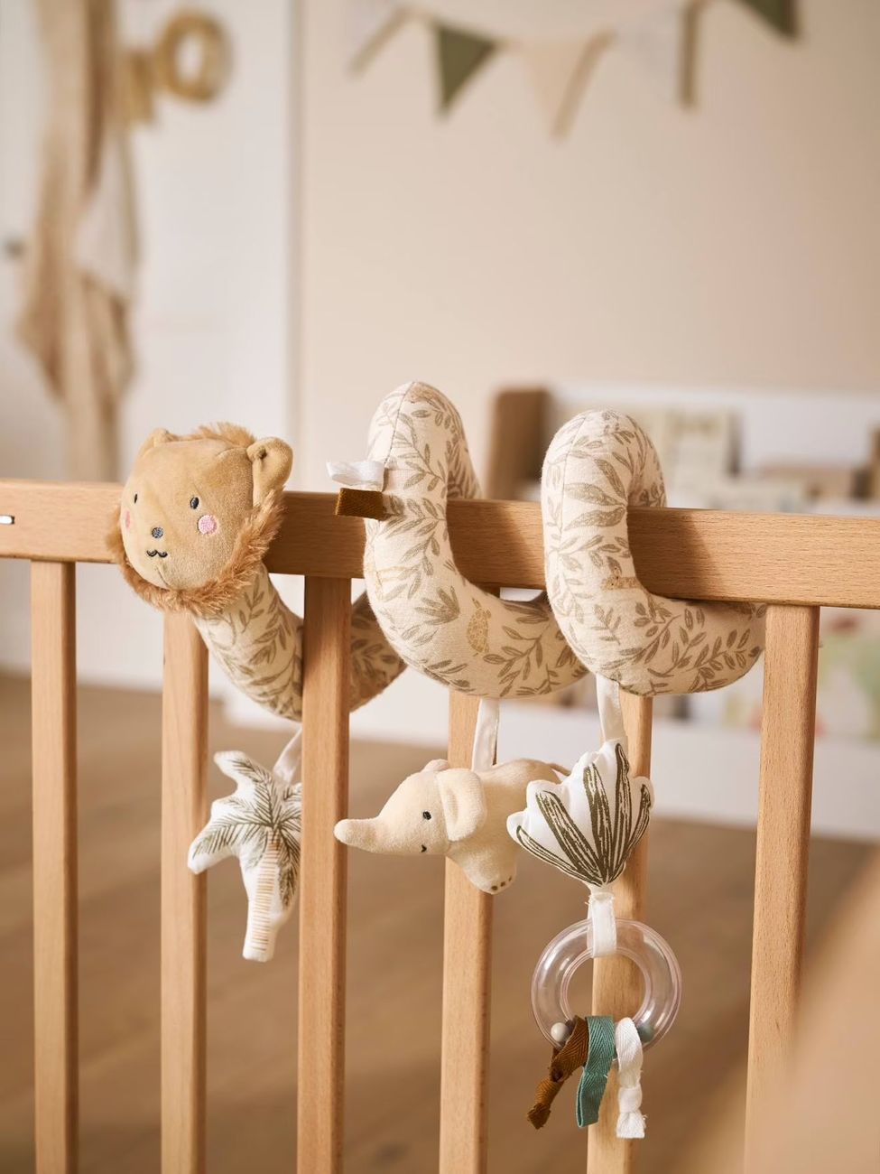 Spirale d'activités lion BABYLON beige (Vertbaudet) - Image 1
