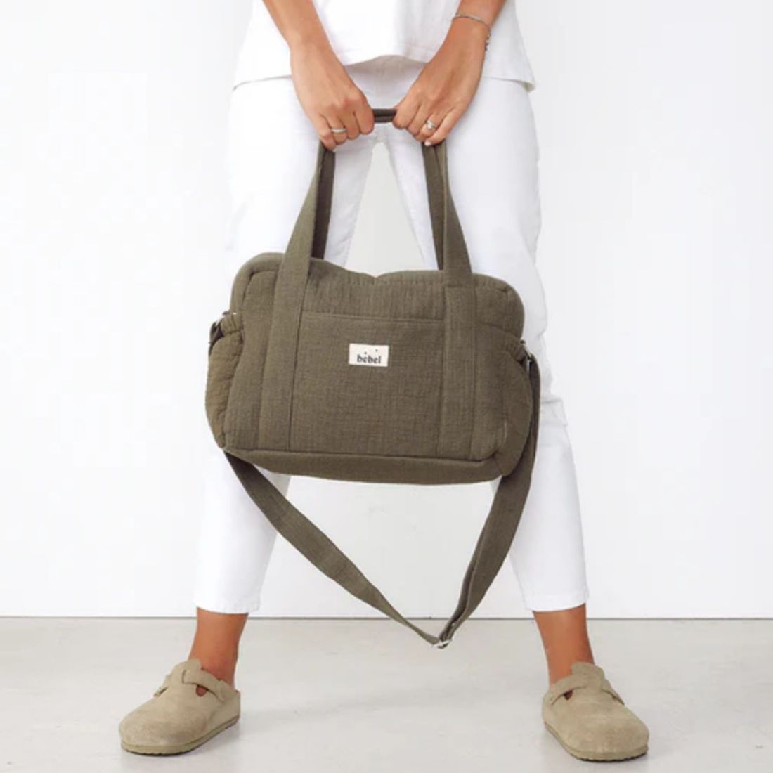 Sac à langer Middle kaki (BEBEL) - Image 1